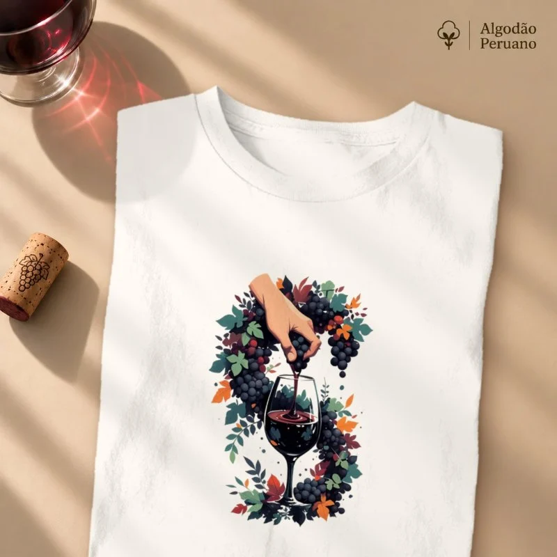 Camiseta Essência do Vinho