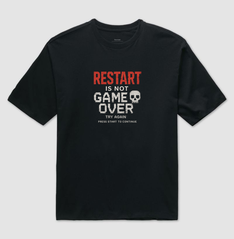 RESTART // Survival Mode Tee – Ed. Hardcore