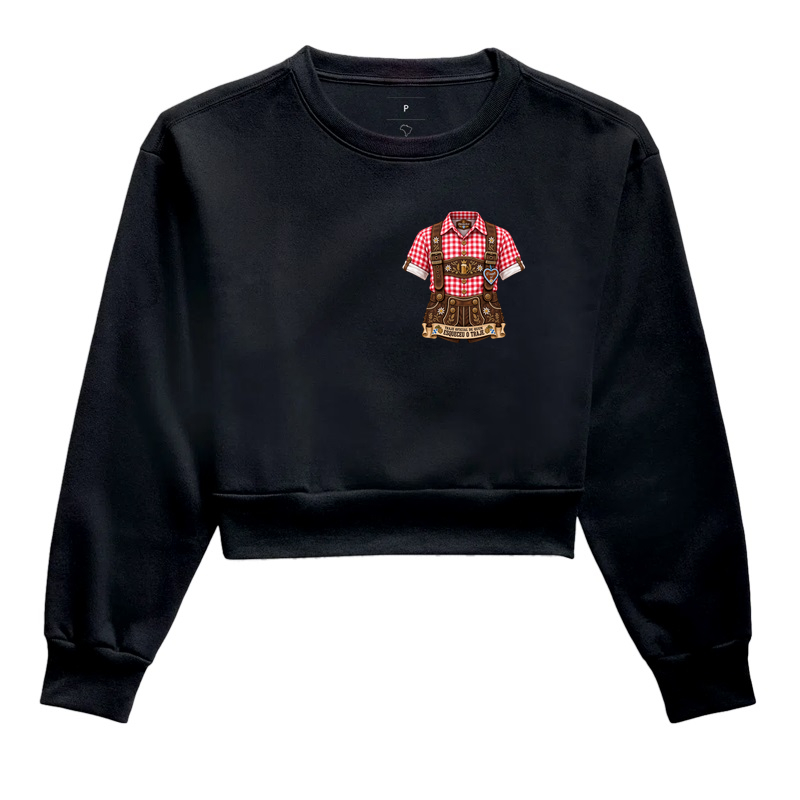 Traje Oficial Mini - Cropped Moletom