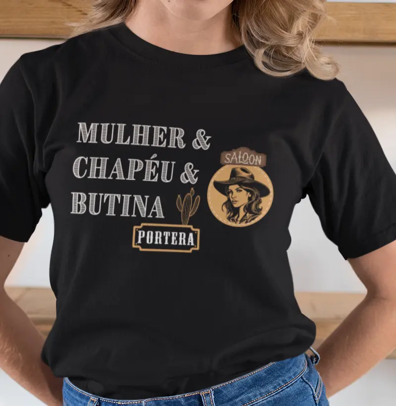 Mulher Chapéu e Butina