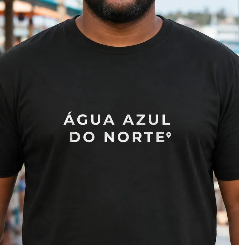 Água Azul do Norte | Pin PA - Camiseta