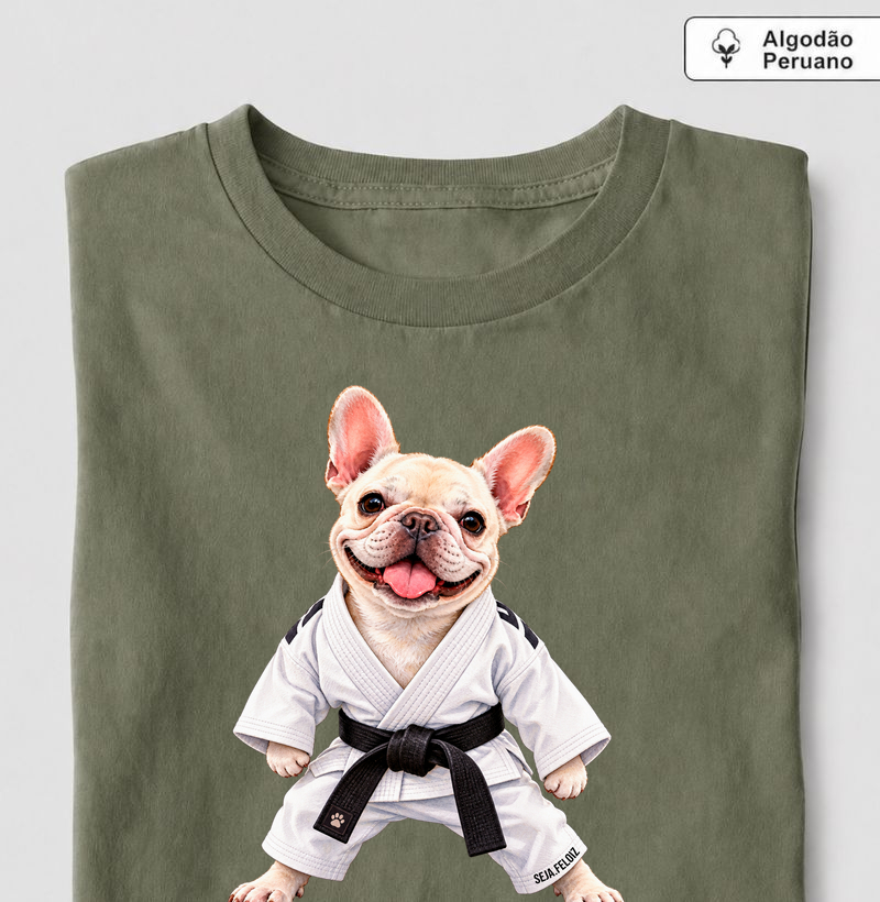 Kiki Judoca - Camiseta Algodão Peruano