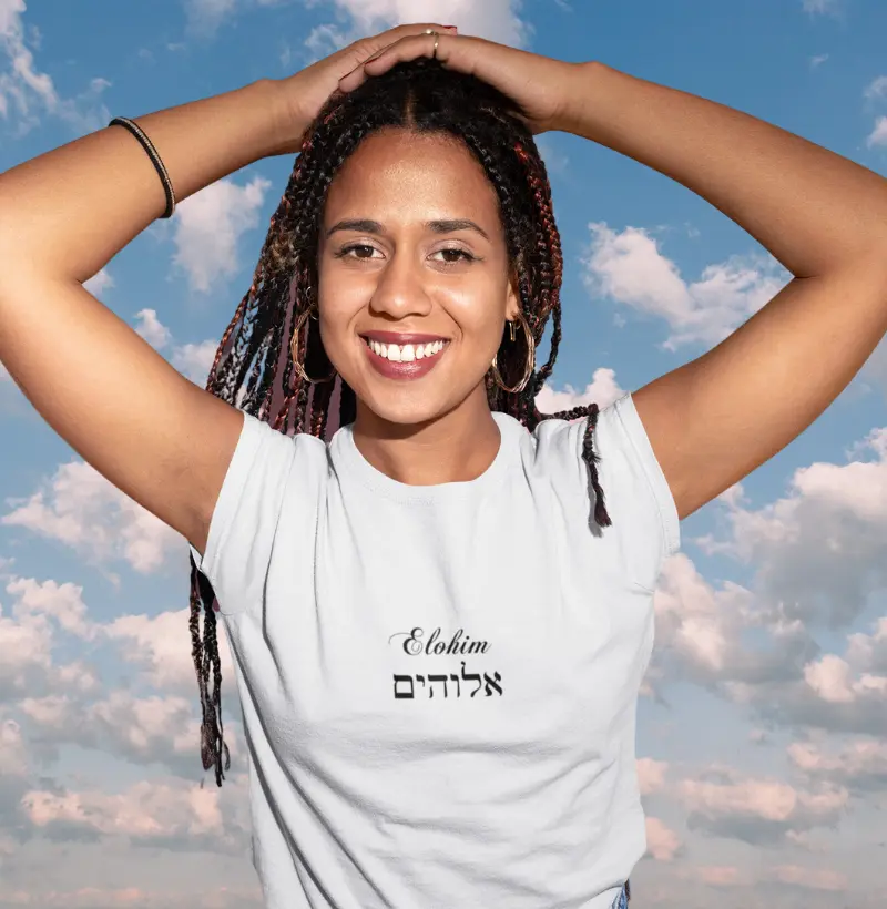 Feminina Antigo Testamento Nomes de Deus em Hebraico Elohim