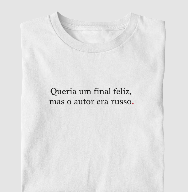 Final feliz? O autor era russo