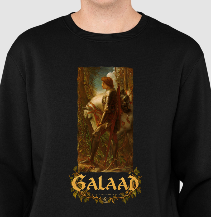 Galaad — O cavaleiro do Graal — Suéter - Suéter Moletom