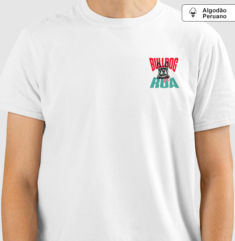 Camiseta Bulldog Heritage de Algodão Peruano Masculino