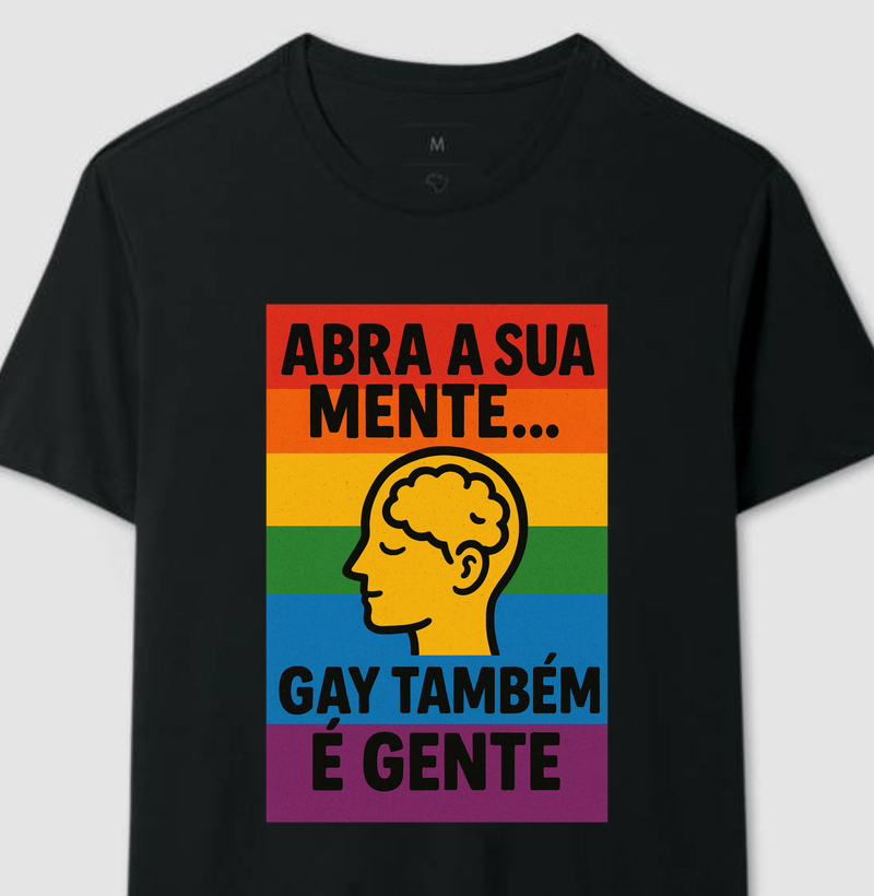 Abra a sua mente, gay também é gente