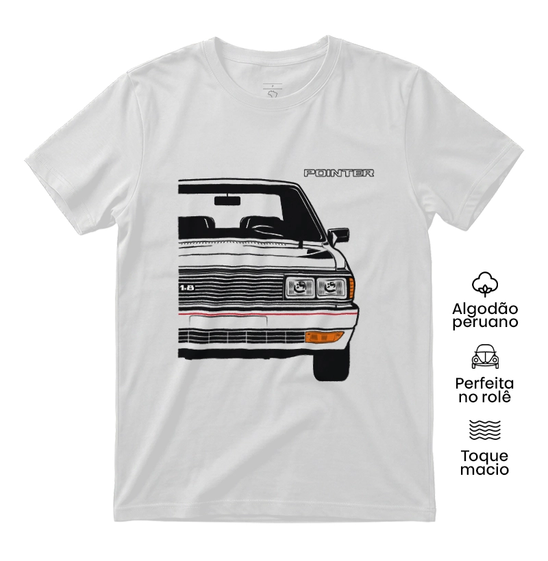 Frente Passat Pointer - Camiseta Algodão Peruano