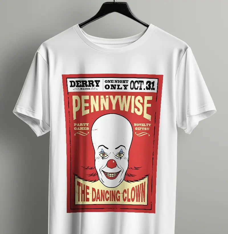 Camiseta És ahead of the curve Pennywise