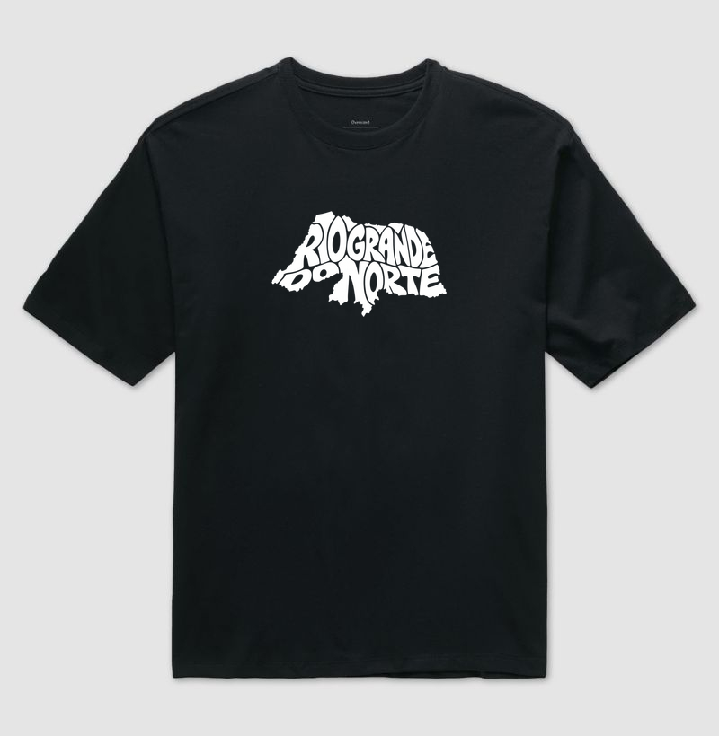 Rio Grande do Norte | Nome - Camiseta Oversized