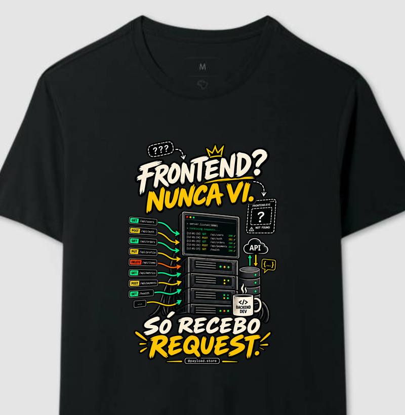 Frontend? Nunca Vi — Só Recebo Request