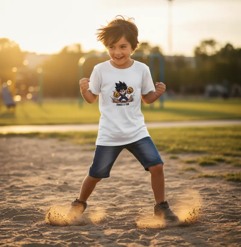 Camiseta infantil Quebra-Pedra