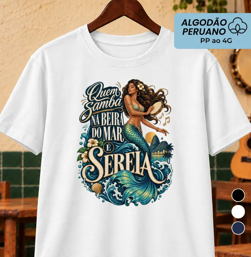 Quem samba na beira do mar é sereia