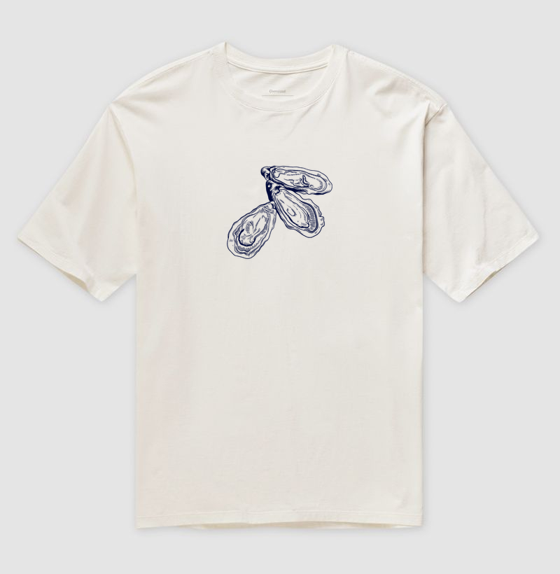 Camiseta Oversized 3 Ostras