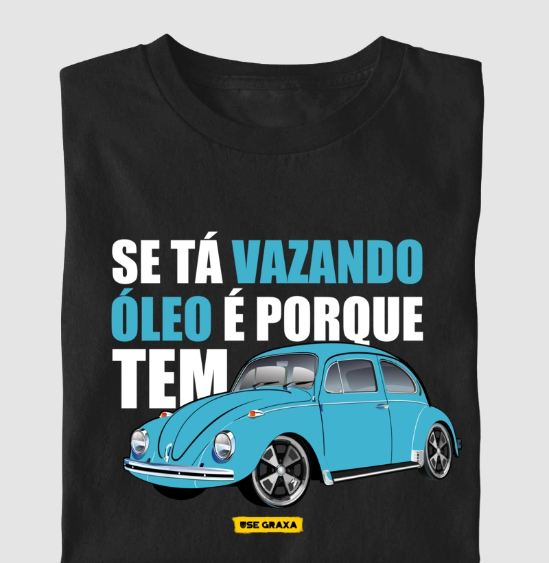 Vazando Óleo Fusca Azul 914