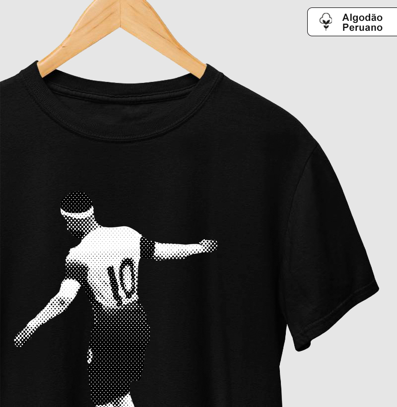 Camiseta Masculina Algodão Peruano - Memphis