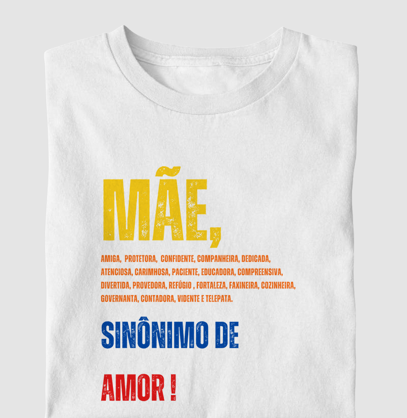 Mãe sinônimo de amor