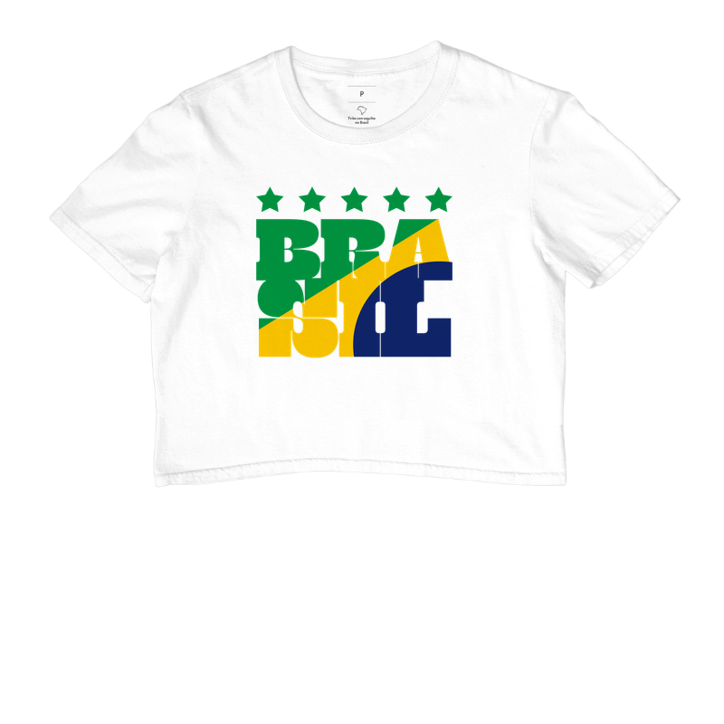 Cropped Feminino Brasil V2