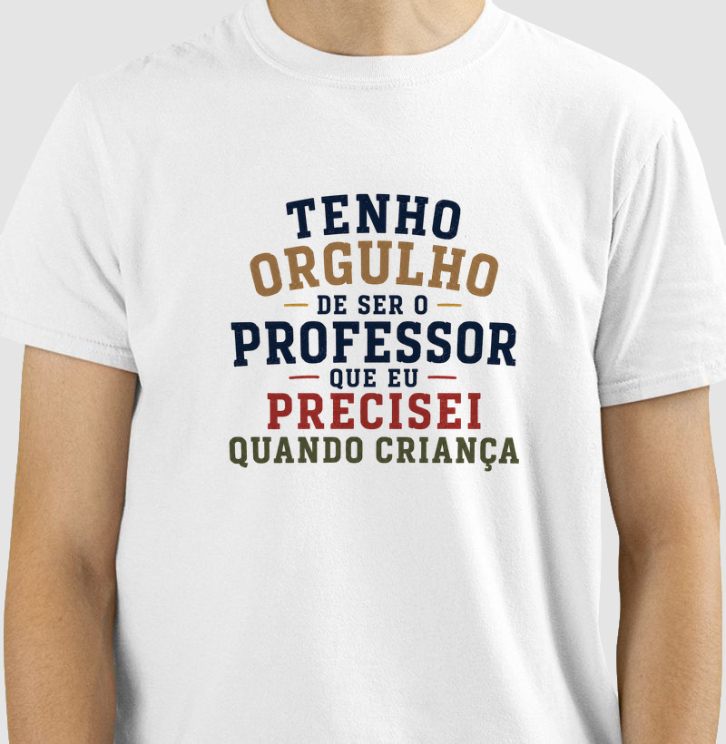 Tenho Orgulho de Ser o Professor Que Eu Precisei Quando Criança