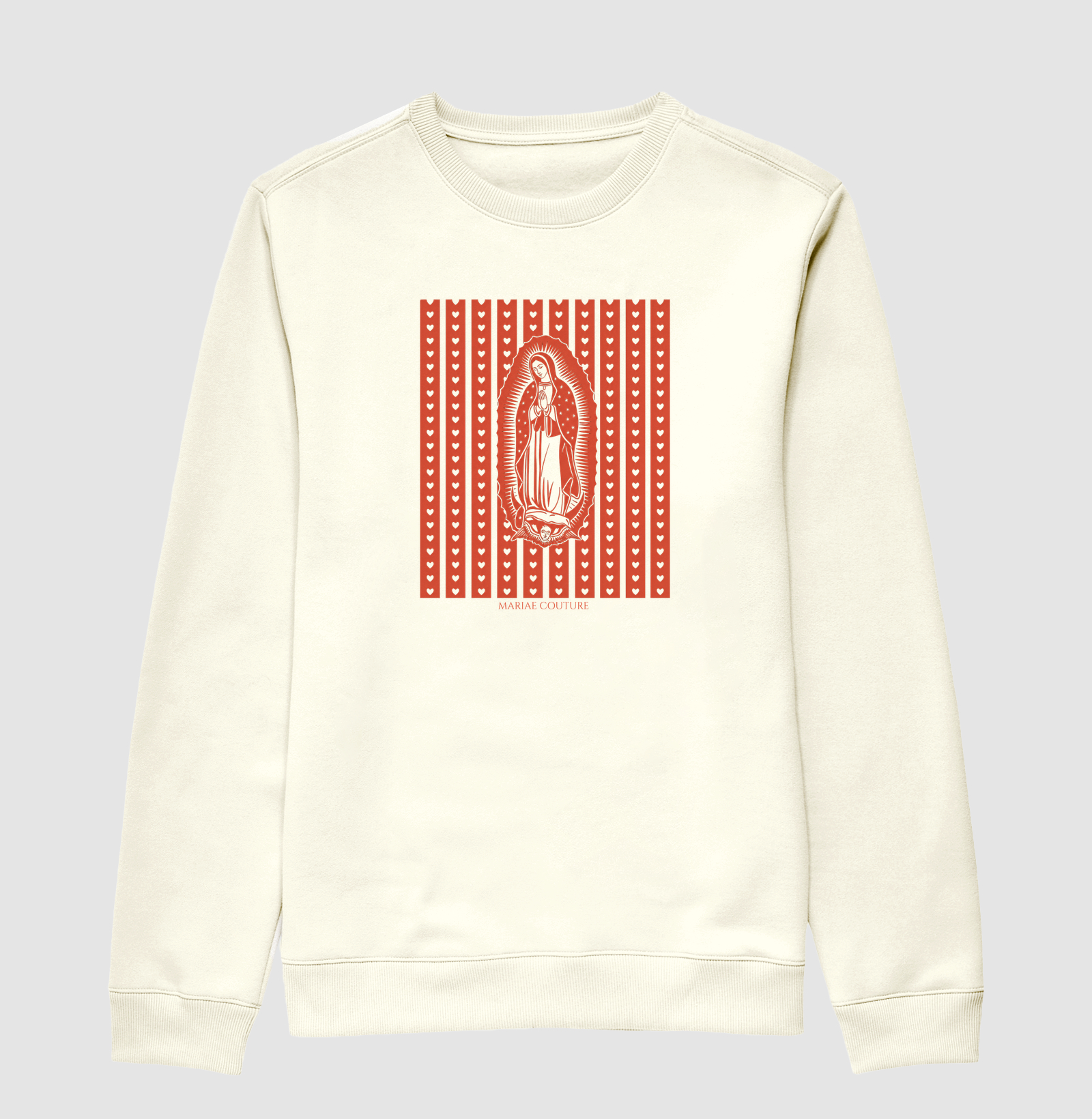 Guadalupe Heart - suéter de moletom
