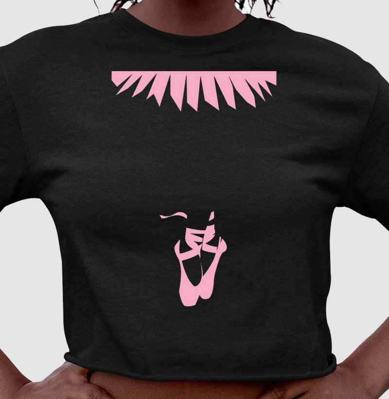 Tutu e sapatilhas rosa