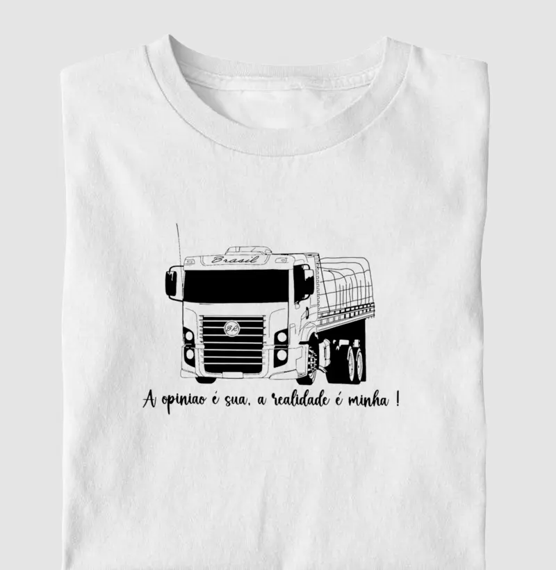 A opinião é sua realidade é minha