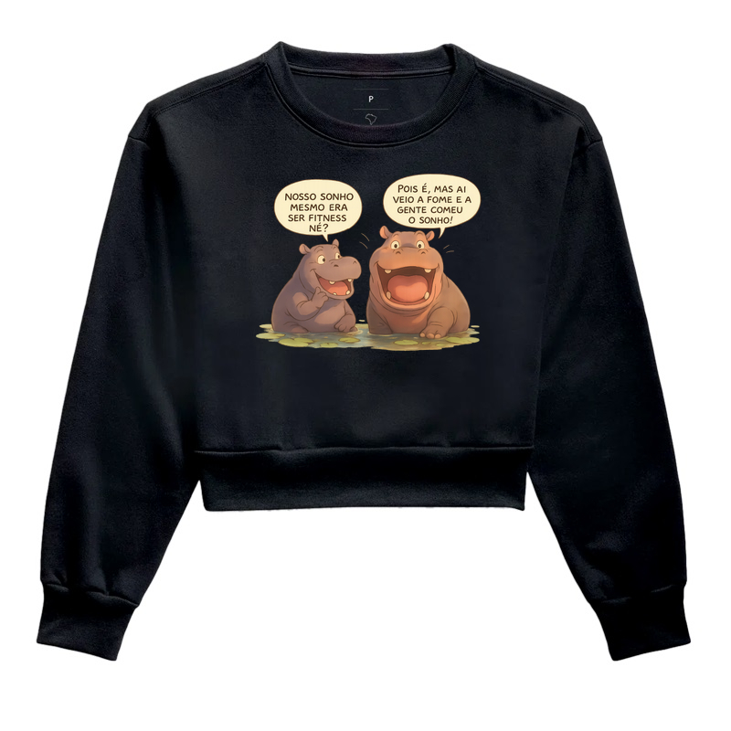 Nosso sonho era ser fitness, mas veio a fome a gente comeu o sonho