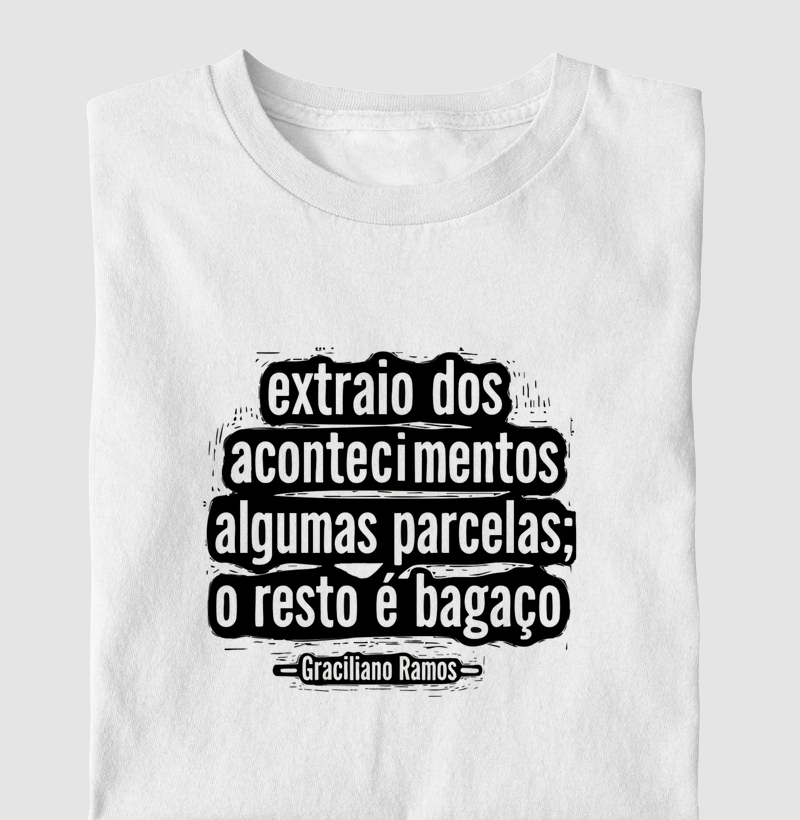 Extraio dos acontecimentos algumas parcelas - Graciliano Ramos