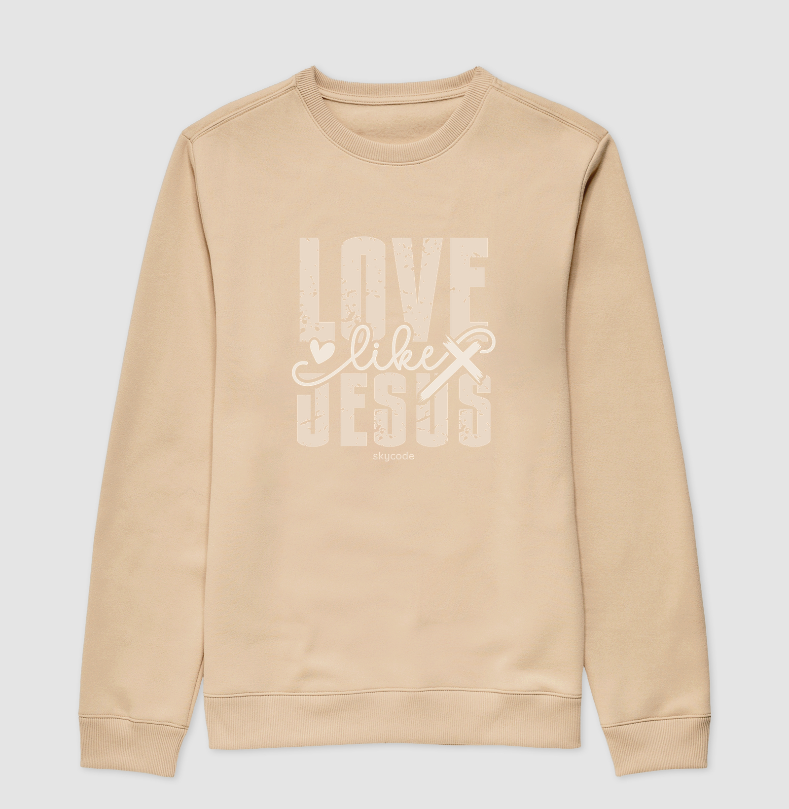Suéter Moletom Love like Jesus