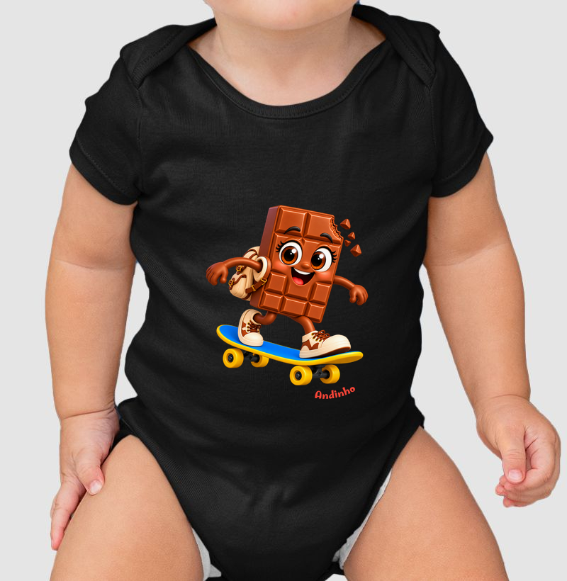 Andinho Skatista - Body Infantil