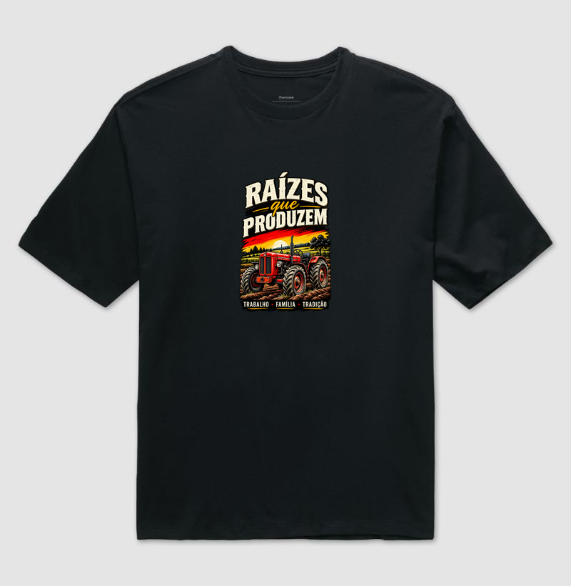 Raízes que produzem - Camiseta Oversized