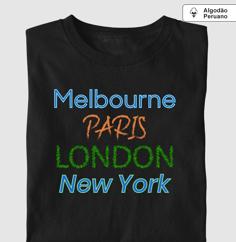 Melbourne, Paris, London, New York