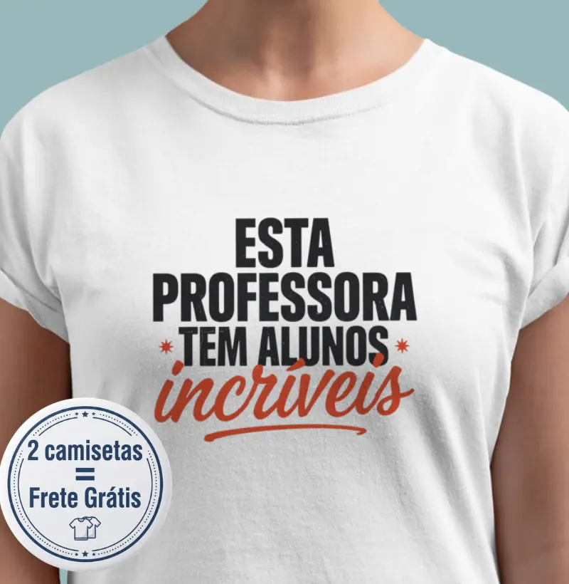 Camiseta Premium Professor/Pedagogo