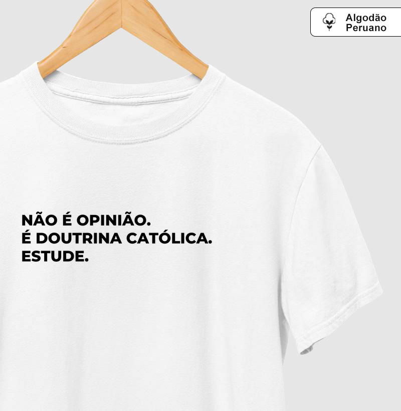 não é opinião.