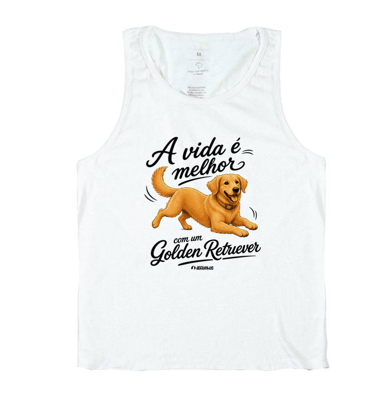 A Vida é Melhor com um Golden Retriever