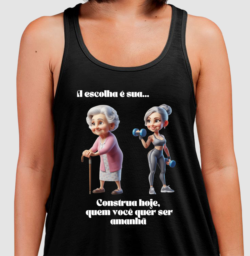 A escolha é sua.. construa hoje quem você que ser amanhã