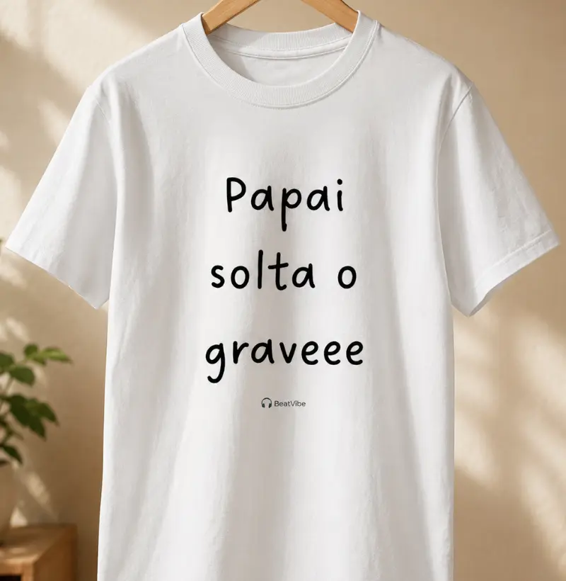 Papai solta o graveee