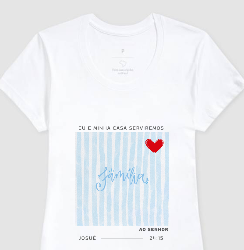 Camiseta Propósito em Família 