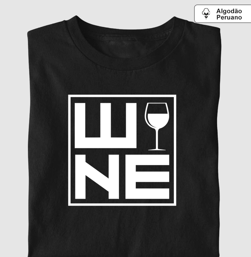 Camiseta Vinho - Wine
