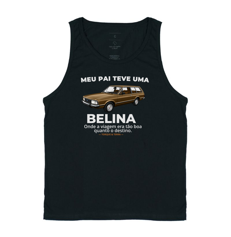 Meu pai teve uma - BELINA - marrom dourado