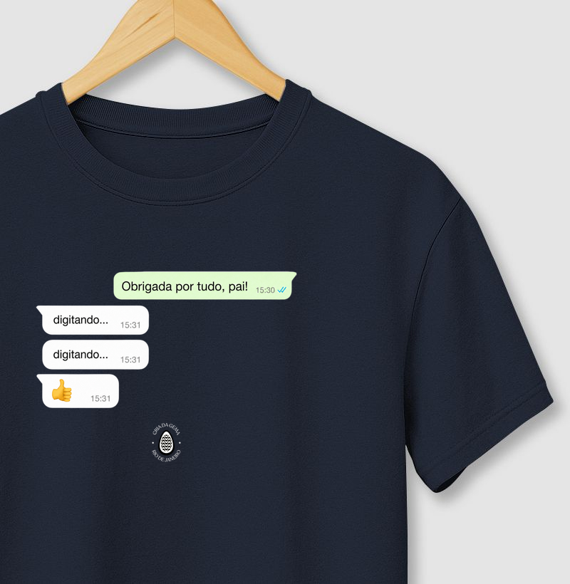 Camiseta - Conversa de pai