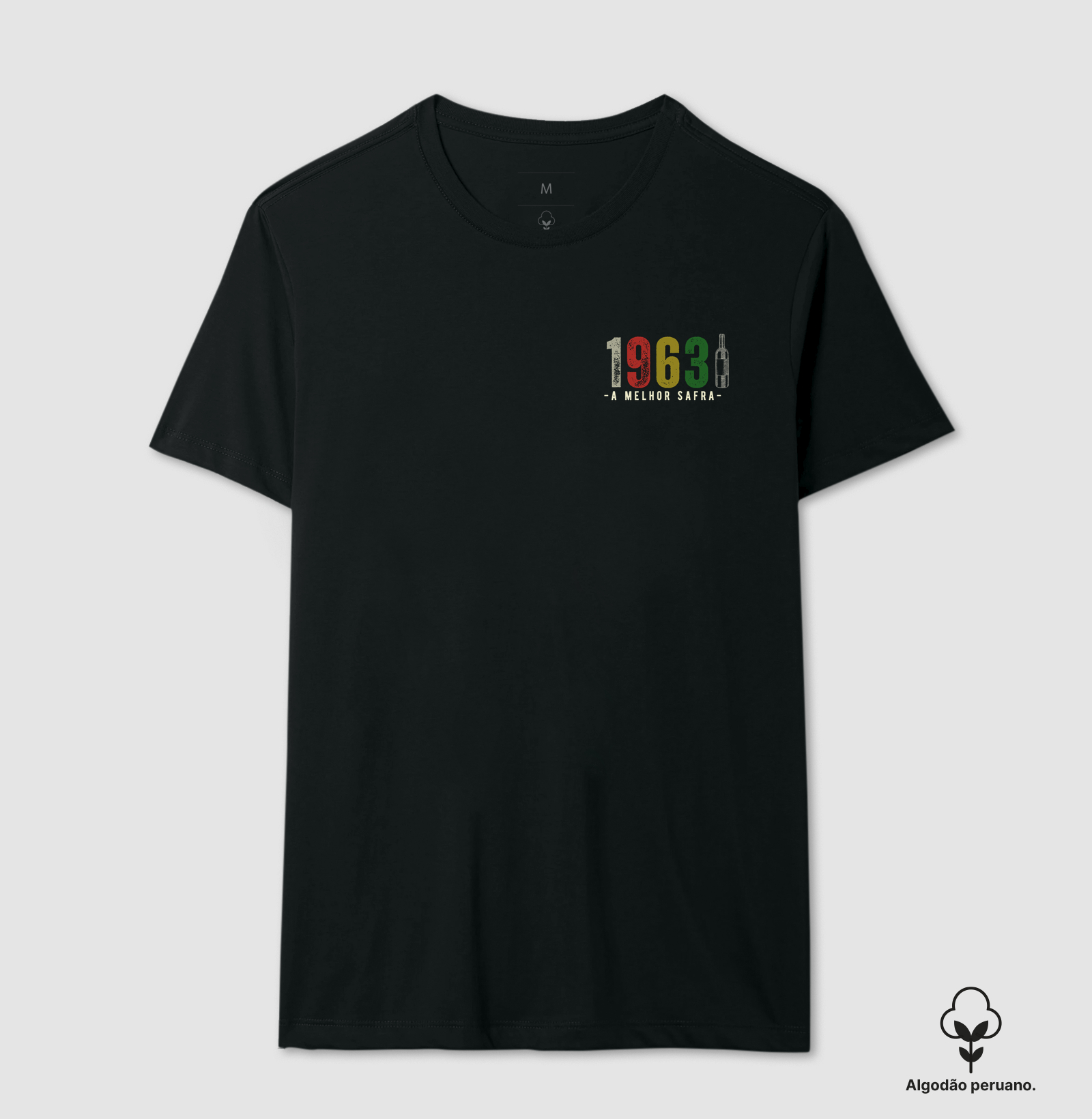Camiseta A Melhor Safra 1963 - Bolso