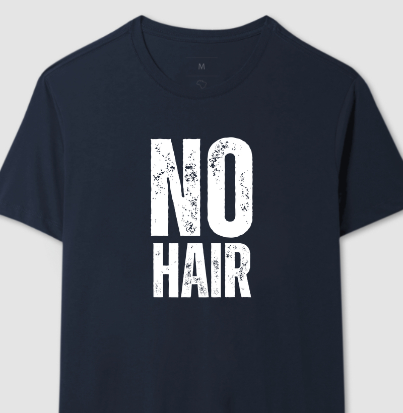 No hair