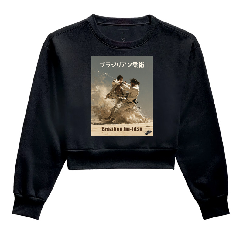 Brazilian Jiu-jitsu - Cropped Moletom