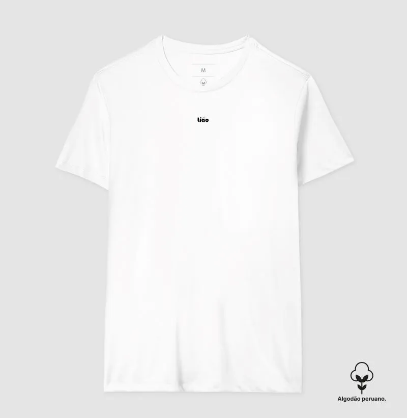 Camiseta lião algodão peruano (feminina e masculina) 