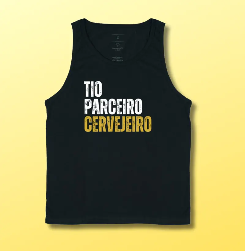 Tio parceiro e cervejeiro