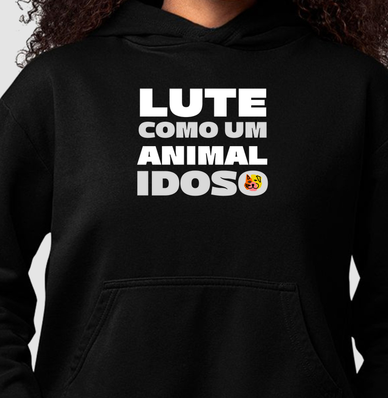 Lute como um animal idoso