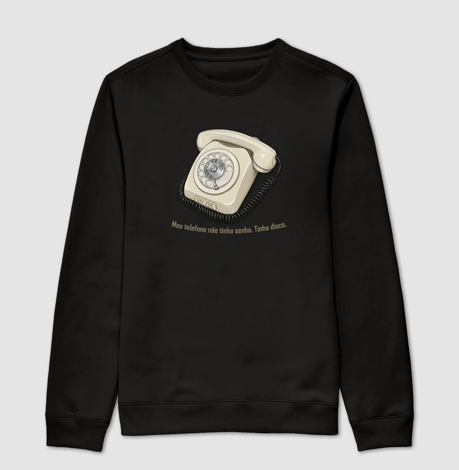 Camiseta Vintage Telefone Disco
