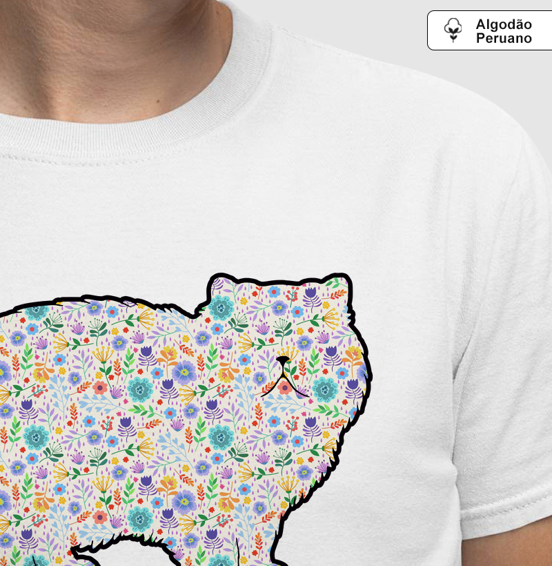 Camiseta Persa Floral - Pelo & Pano
