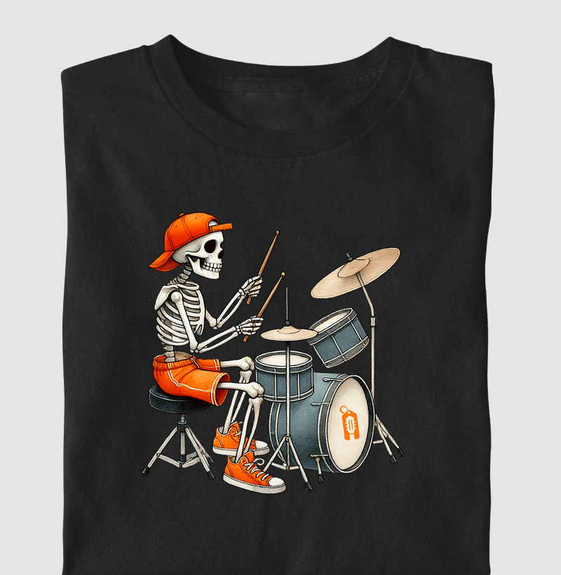 Skeleton Drums Halloween